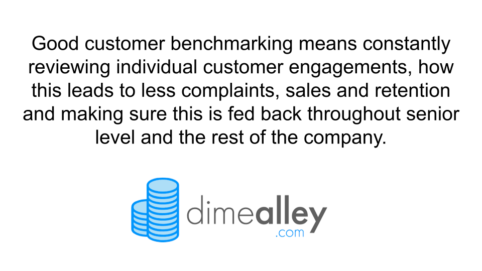 customer service benchmarking